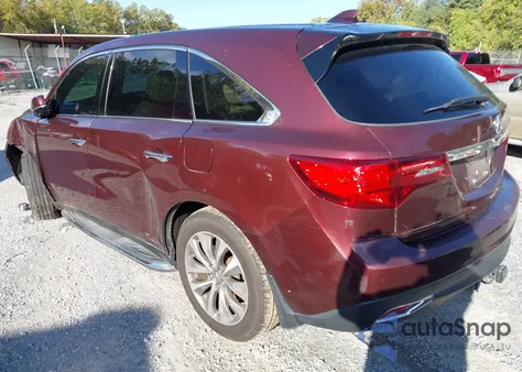 2014 Acura Mdx Technology Pkg W/Entertainment Pkg из США, поврежденный, VIN 5FRYD4H63EB007197
